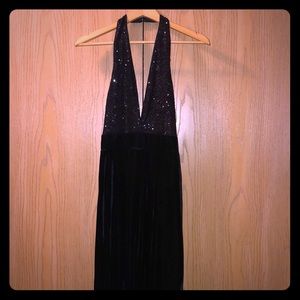 Venus Sequin Halter Jumpsuit